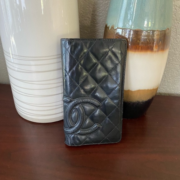 Authentic Chanel Cambon Wallet #2 with box - black - refurbished - Picture 6 of 6